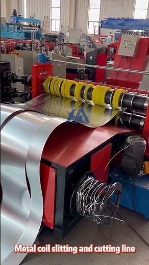 meta coil slitting machine line
