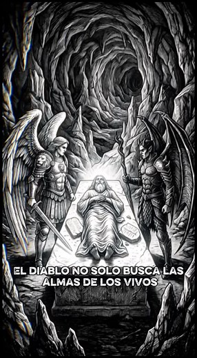 El diablo no solo busca las almas de los vivos #biblia #religion #misterios #historia #diablo