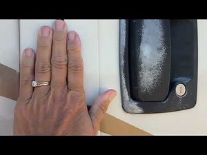 Easy RV door latch adjustment