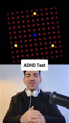 Do you have ADHD? Try this quick visual test and see how many dots disappear for you 🟡 #adhd #adhdtest #adhdtips #adhdlife #adhdbrain #capyplanner | CapyCare App