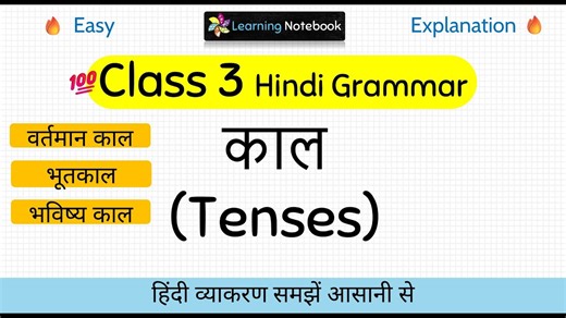 Class 8 Hindi Grammar Kaal - Class 8 Hindi Vyakaran Kaal | The English Crush | Facebook