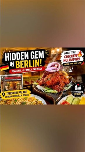 Best Indian Restaurant in Berlin? 🇩🇪 Our Family’s Favourite Hidden Gem! ❤️