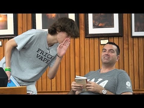 Embarrassing Conversations in the Library PRANK