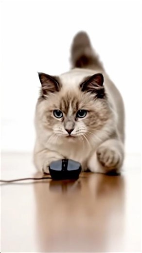 Cat vs. Remote-Control Mouse Showdown”