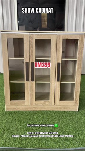 Affordable Show Cabinets for Sale at RM299