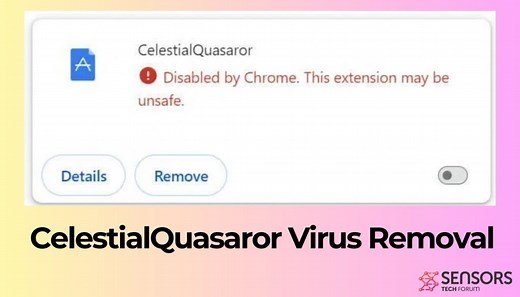 CelestialQuasaror Extension Virus - How to Remove