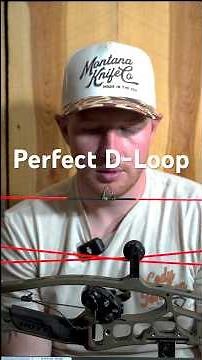 How to Tie a Perfect D-Loop (Step-by-Step) #archery #bowhunting #hoytarchery