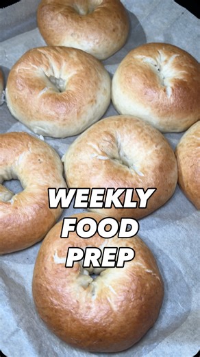 MS PK COOKS on Instagram: "Welcome to weekly food prep EP2 All weekly prep recipes are available for download you will find the 🔗in my B Where I prep some foods for the week ahead to avoid ultra processed food for someone who cooks from scratch about 75% of the time This week featured: BBQ garlic butter roast chicken 8 Traditional Beigels 4 Sourdough pizza bases (I have a 7 day sourdough starter guide also in my downloads) Pickled jalapeños Jerk marinade Green seasoning Pork gyozas 1L thick yog