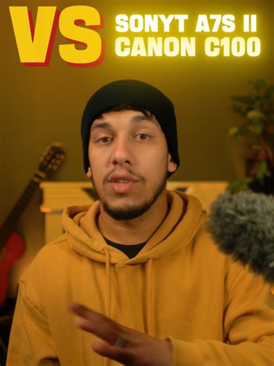 Sony A7S II vs Canon C100 Camera Comparison