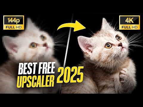 Turn any Blurry image into 4K | FREE AI 2025