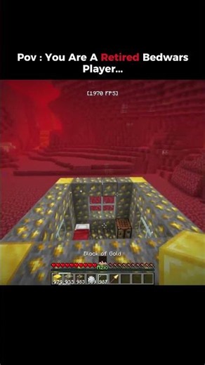 Pov : You are a retired bedwars player
