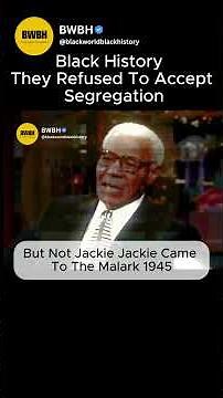 Black History : This Story About Jackie Robinson Will Shock You'' #blackhistory #america #shorts