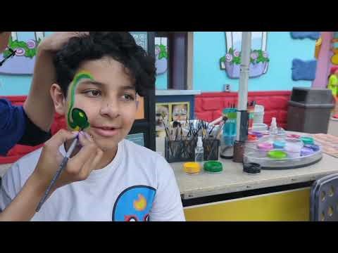 Snake face paint 🎨🐍