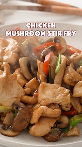 8.6M views · 67K reactions | Delicious chicken stir fry with mushroom...