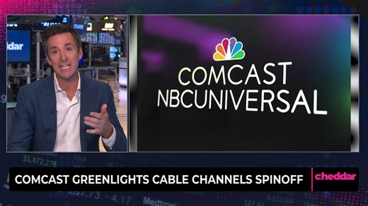 12K views · 19 reactions | Comcast is planning to spin off most of its cable television channels, including MSNBC, CNBC, USA, Oxygen, E!, Syfy, and the Golf Channel. | cheddar news | Facebook