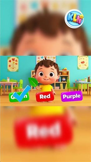 Color Quiz 🧠 | Cyan Green Lime Gray | Kids Learning Colors #klnmedia