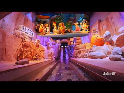 The Flintstones Dark Ride POV | Warner Bros World Theme Park 2026