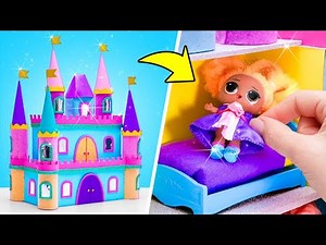 From Cardboard to CASTLE! Dollhouse Transformation 🏰✨