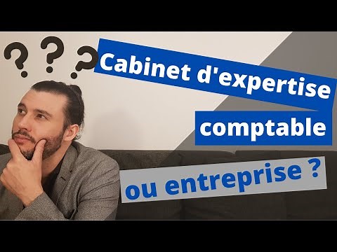 Cabinet d'expertise comptable ou entreprise, lequel choisir ?