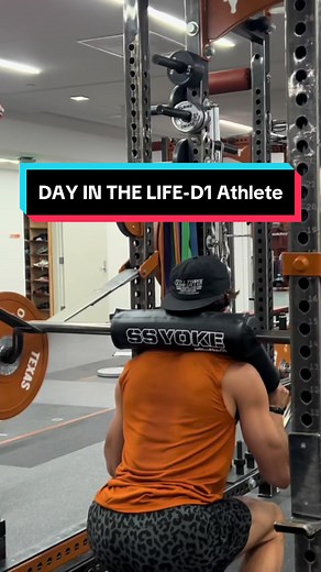 Day in the Life of a D1 Athlete at University of Texas