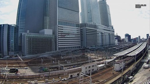 名古屋 ライブカメラ 愛知 鉄道 【4K配信】 Japan Nagoya Live Camera(2020-5-22 8:44:18-11:39:51)