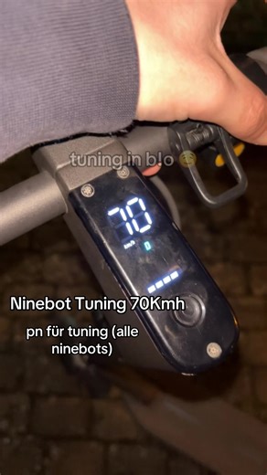 Tuning Up Your Ninebot: Achieve 70Kmh!