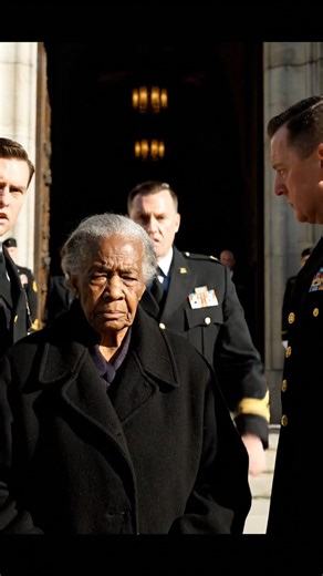 "TOP-SECRET MILITARY GHOST STORY EXPLODES AT GENERAL'S FUNERAL! I was a Master Sergeant at Arlington National Cemetery, guarding the main gate for a legendary Major General’s funeral. My orders were clear: No exceptions for anyone without credentials. When a poor, elderly Black woman approached, I did my duty: I stopped her. An arrogant junior officer called her ""kitchen staff"" and ordered me to remove her. His disdain was repulsive, but protocol was protocol. Then, the unthinkable happened. A