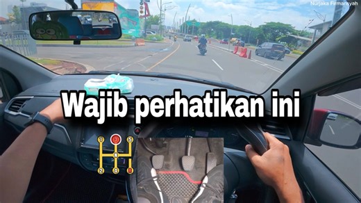 PENTING ! Tutorial oper gigi mobil manual di jalan raya | Nurjaka Firmansyah