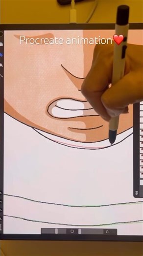 Retro❤️ #procreatedreams #procreate #animation #anime #drawing #digitalart