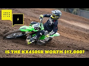 FIRST RIDE On The 2022 Kawasaki KX450SR!