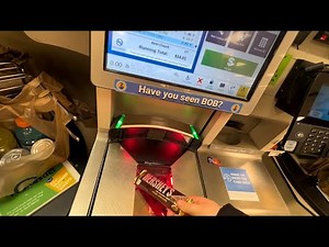 Fujitsu/U-Scan Self Checkout At Kroger *Mega Video*