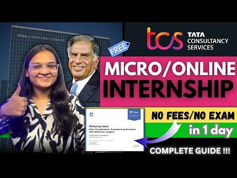 🚀TATA Virtual Internship 2025 | Free Certificate | No Fees No Exam #freeinternship #internship