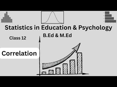 Correlation: Statistics in Education & Psychology- B.Ed/M.Ed & UGC NET