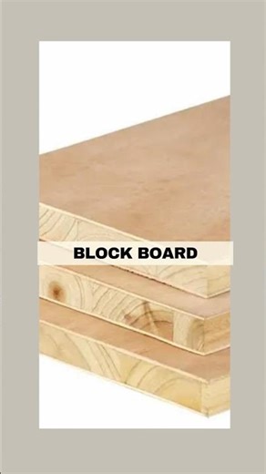 Block Board Explained in 30 Seconds | Where to Use & Avoid | #interiordesign #materialselection