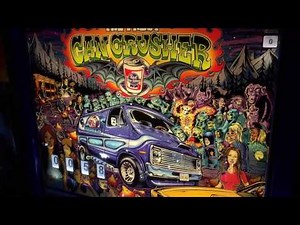 Pabst "Can Crusher" Pinball @ Shelter Arcade Bar, Providence RI