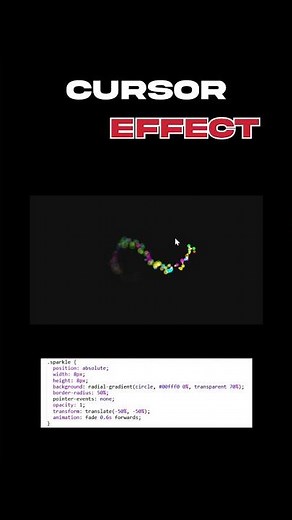 Next-Level Cursor Moving Effects in CSS | Smooth Mouse Animation for Web Design