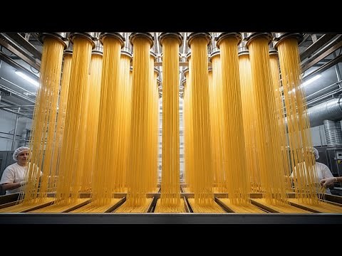 How Spaghetti Is Made in a Factory | The Complete Production Process