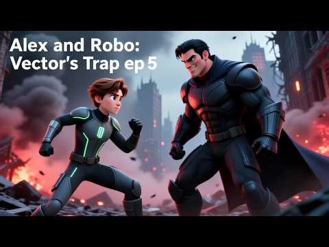 Alex & Robo Face a New Enemy I The Rise of Vector Episode 5 #kidsvideo