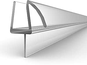 Basco 1/4 inch Shower Door Sweep Door and Panel (3/4" x 38-3/8") (Infinity), Clear