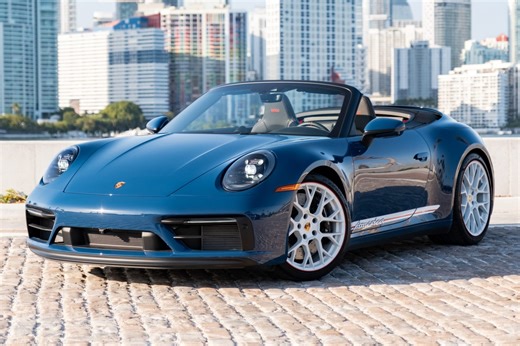 1,200-Mile 2023 Porsche 911 Carrera GTS Cabriolet America Edition