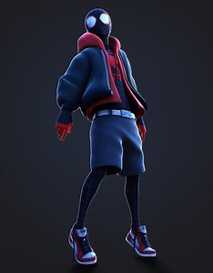 Spiderman: Into The SpiderVerse - Miles Morales Fan-Art, Yan Sculpts