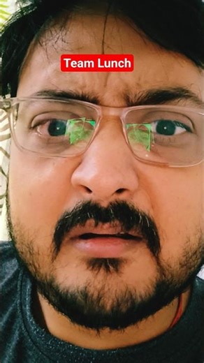 BOSS AUR TEAM LUNCH!!!TOH MERA PAISE KYU GAYA? Aap Chai Piyo😂 #officejoke #funny #relatable #comedy