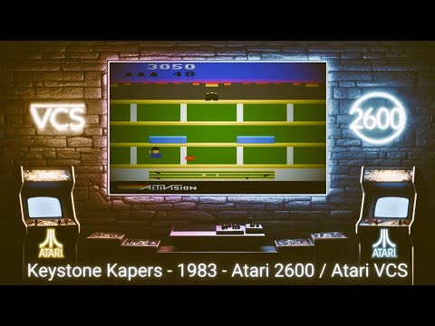 Keystone Kapers - 1983 - Atari 2600 ( Atari VCS )