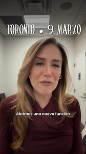 🚨 TORONTO 🚨 No te pierdas "PURAS COSAS MARAVILLOSAS" con Erika de la Vega! • Una experiencia teatral que nos recuerda que la vida vale la pena vivirla! • Domingo 9 de Marzo en el Daniels Spectrum Center • Compra tus entradas hoy mismo en erikadelavega.com | Erika de la Vega