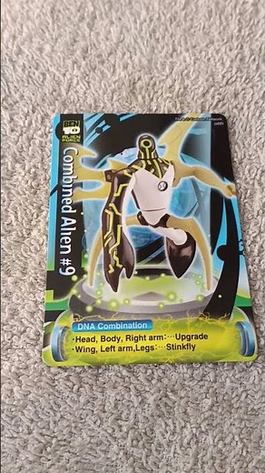 Ben 10 Combination Alien Card #9 - Creation Chamber Figure Ben Ten