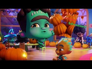 New Super Monsters halloween video! Netflix! Scratch Art