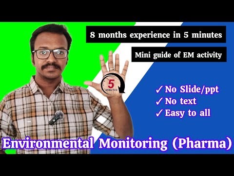 Environmental Monitoring in the pharma industry