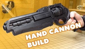 Destiny Hand Cannon Prop Build Part 1: Fabrication