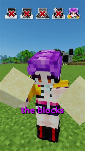 RUMI NEEDS TO BUILD A ROUND POOL IN MINECRAFT!⛏️ #shorts