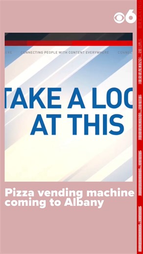 49K views · 174 reactions | A new gourmet-quality pizza vending machine is set to arrive in Albany next month, offering a convenient way to enjoy pizza around the clock. More: https://bit.ly/4pyWYCQ | WRGB CBS 6 News, Albany | Facebook